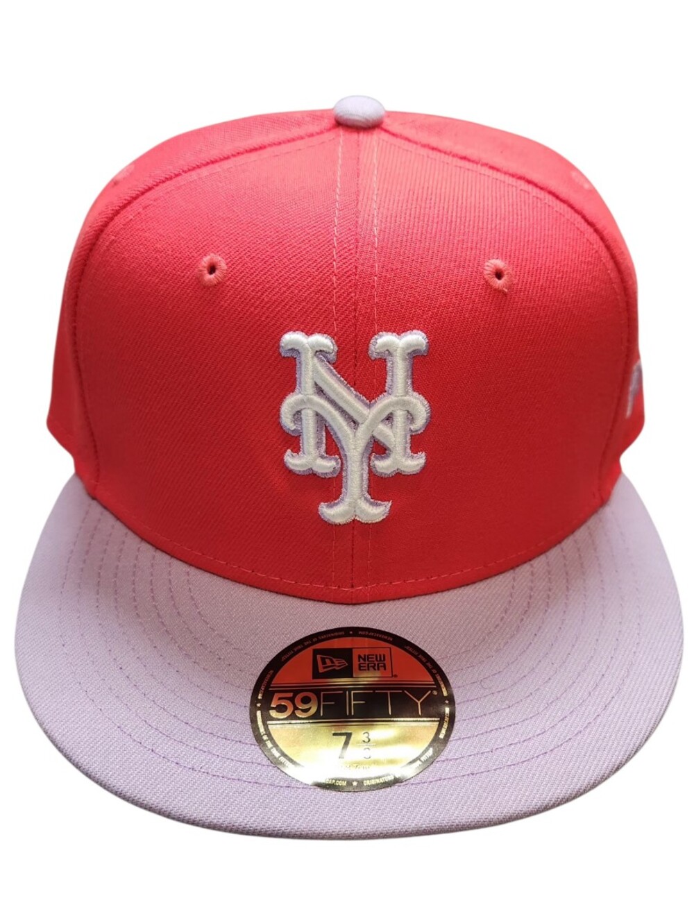 New‎ Era Pink and Light Pink New York Mets 59FIFTY Fitted Hat